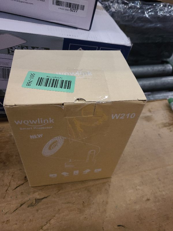 Photo 1 of [Built-in Apps & 2025 Upgraded] Mini Projector with WiFi 6 and Bluetooth 5.4 Support 4K 1080P Auto Keystone 180° Rotatable Projector Portable Compatibile with HDMI/TV Stick/Memory Stick/Laptop, Black