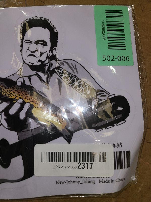 Photo 1 of 1step2dream Bass Fish Sticker Decal & Fishing Bumper Sticker, Country Singer, Fly Fishing Sticker, Brown Trout Art for Kayak Boat Cooler Truck