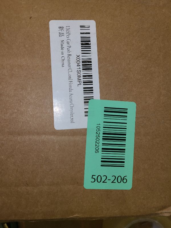 Photo 1 of 1365Pcs Car Push Retainer Clips Body Clips Plastic Fasteners Kit Fender Rivet Clips 44 Most Popular Sizes Nylon Auto Push Pin Rivets Set for Toyota GM Ford Honda Acura Chrysler,red