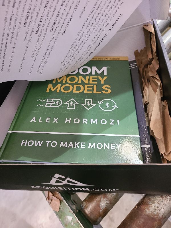 Photo 1 of $100M Money Models: How to Make Money (Acquisition.com $100M Series)