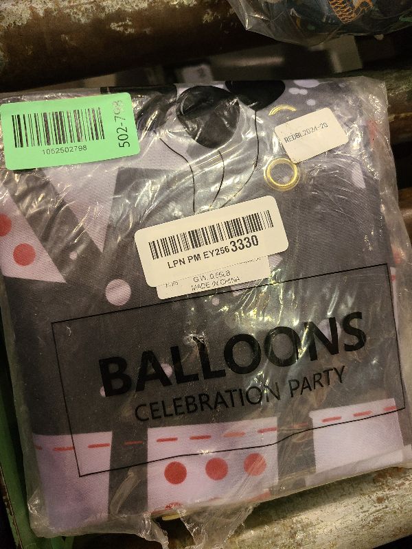 Photo 1 of 20th Birthday Decorations for Men Women, Red Black Happy 20th Birthday Balloons Decorations for Boys Girls, Boy 20 Year Old Door Banner, Triangle Flag, Large 20 Balloons Bday Party Decor for Him Her