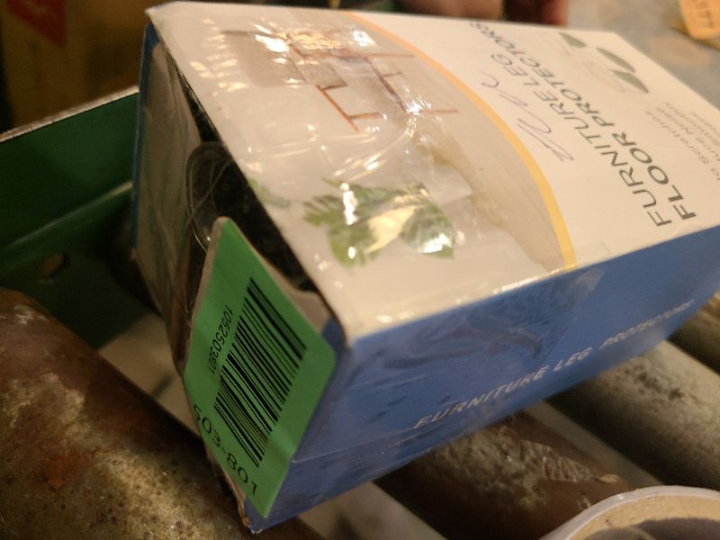 Photo 1 of 24 Pcs Chair Leg Floor Protectors for Hardwood Floors Square Silicone Covers to Protect Wood Tile Floors Felt Pads Furniture Leg Caps Anti-Scratch Reduce Noise (Fit:1-1/16" to 1-5/8")