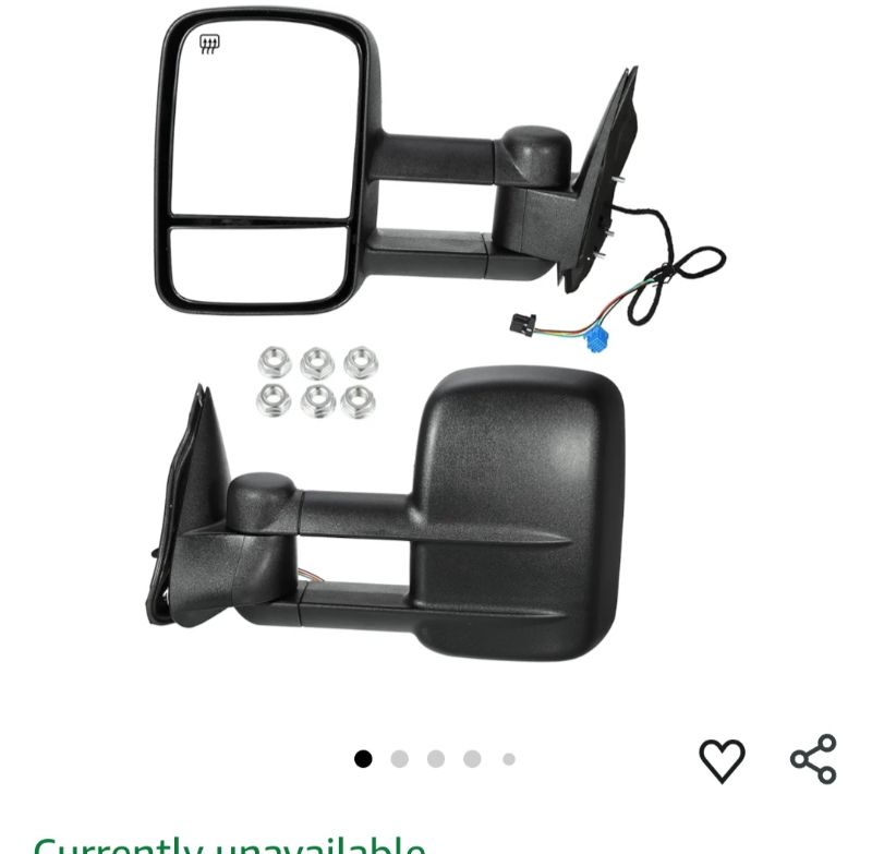 Photo 1 of
X AUTOHAUX Pair Towing Mirrors Power Operated Heated Telescoping Trailer Side Mirrors for Chevy Silverado Sierra Avalanche Suburban Tahoe for GMC Yukon XL for Cadillac Escalade EXT ESV