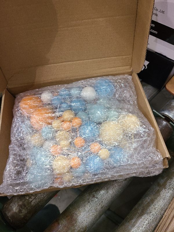 Photo 1 of 108 Pcs Balls Cake Topper DIY Cupcake Insert Foam Balloons for Cake Baking Wedding Anniversary Birthday Decoration(Fresh Colors,Multi Sizes)