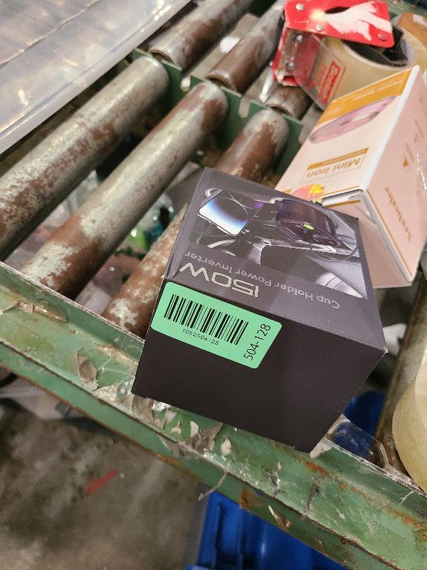 Photo 1 of 150W Car Power Inverter, 12V DC to 110V AC Car Plug Adapter Outlet Converter, with 2 AC Outlets, A 18W USB A and Dual 30W PD Car Charger, for Laptop Computer - Black