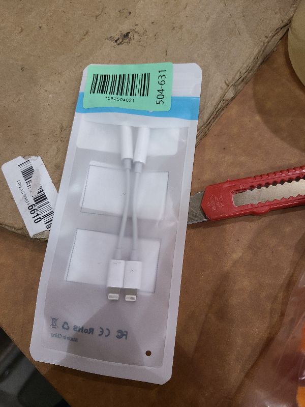 Photo 1 of [Apple MFi Certified] 2 Pack Lightning to 3.5 mm Headphone Jack Adapter, iPhone Aux Adapter Converter Dongle Audio Cable Compatible with iPhone 14 13 12 11 X XS 8 7