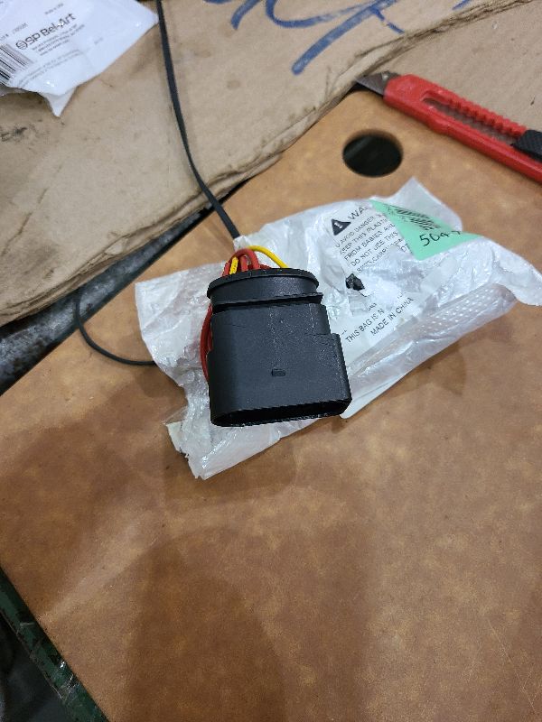 Photo 1 of 10-Pin to 14-Pin Halogen/Xenon Headlight Harness Adapter for VW/Audi - Direct Fit Headlight Conversion Kit Fits 1J0973737 1J0973835 (Headlight Wiring Connector Assembly)