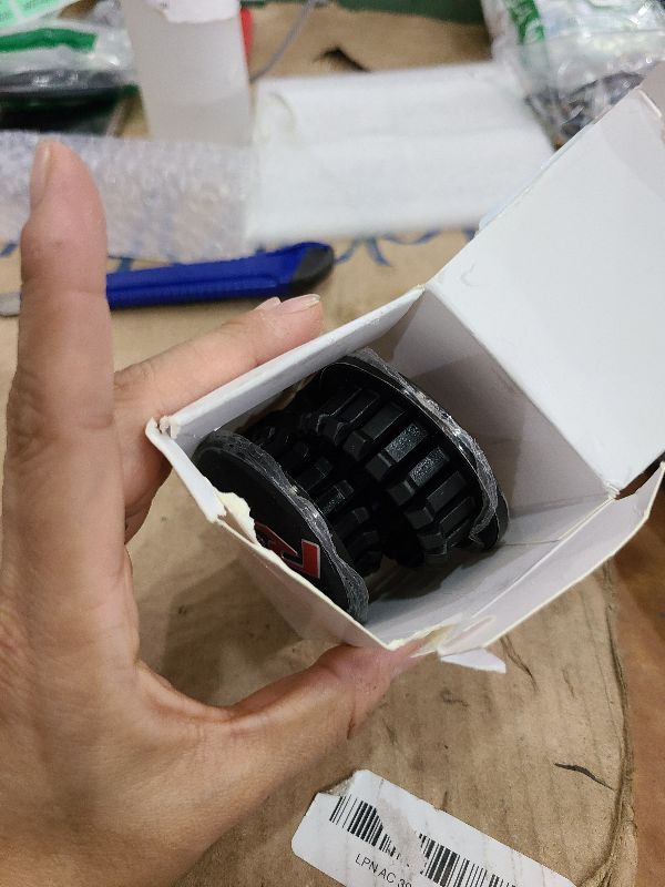 Photo 1 of 2PCS 59mm 2.32 inch Wheel Center Cap Hub Covers 2pcs Tire Valve Stem Cap Covers Compatible with Chevy Camaro Equinox Trax Cruze Malibu Impala Volt Grand Accessories (Red Silver)