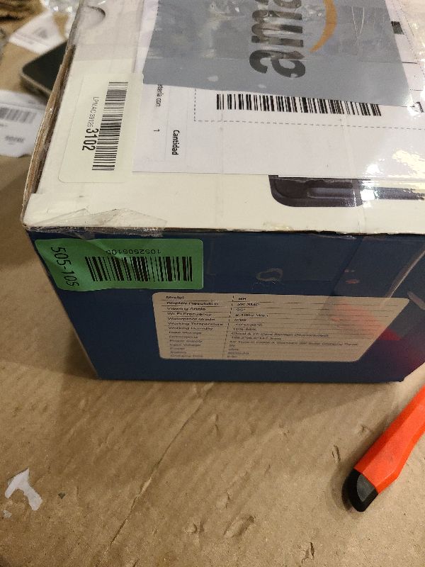 Photo 1 of 2K Cameras for Home Security-2.4G WiFi Outdoor Camera Wireless Solar/Battery Powered with solar panel, 360° Viewing, AI Human Detection, Color Night Vision, with SD Storage, Works with Alexa(2 Pack)