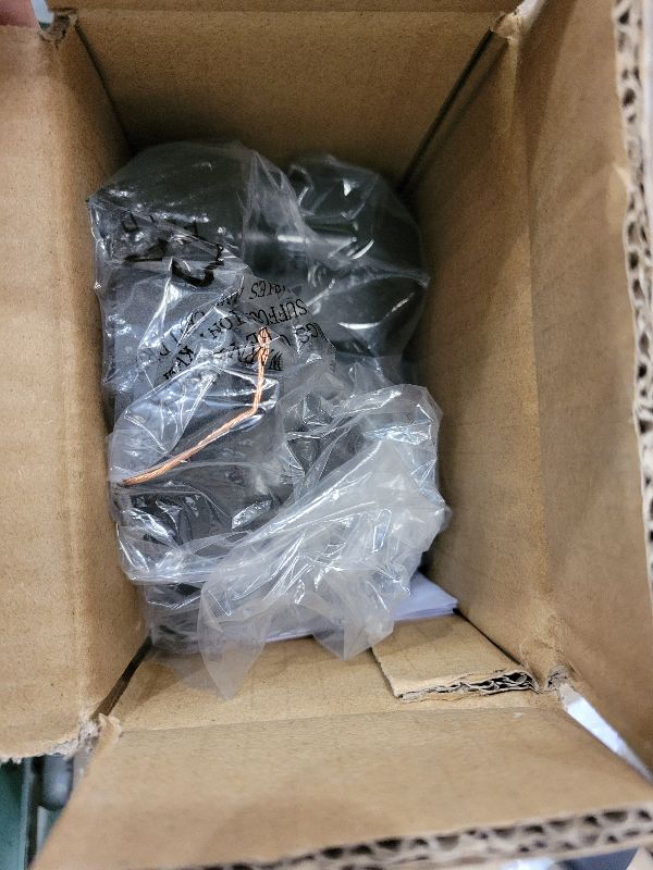 Photo 1 of 2 Light Track Lighting Fixtures Ceiling, Matte Black Round Directional Ceiling Spotlight, GU10 Flush Mount Track Fixture, Adjustable Modern LED Track Lights for Kitchen/Living Room, Bulb Not Included