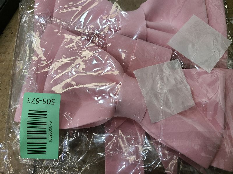 Photo 1 of 2 Pcs Pink Bow Cake Toppers for Girls Birthday Oversized Bow Cake Topper Decoration EVA Pink Bows Party Decorations Suitable for Birthday Wedding Party