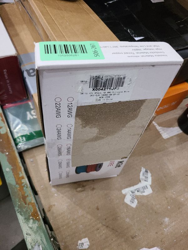 Photo 1 of 18 AWG Stranded Wire Spool, 16.5ft Each in 8 Colors - Silicone Electrical Tinned Copper Wire, 18 Gauge Flexible Hook Up Wire Kit for DIY, Automotive, Home, and Power Wiring