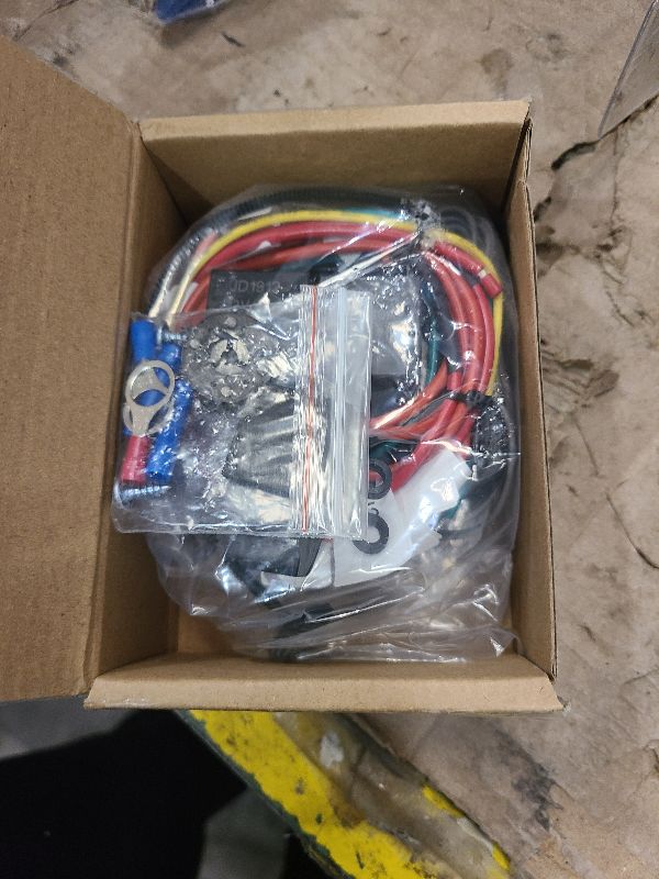 Photo 1 of 12V/24V Digital Electric Radiator Fan Controller Switch Kit with Adjustable Temperature Range (104-230°F), LED Real-Time Display, Thermatic Dual Fan Relay Kit for Automotive Systems (Part #0444)