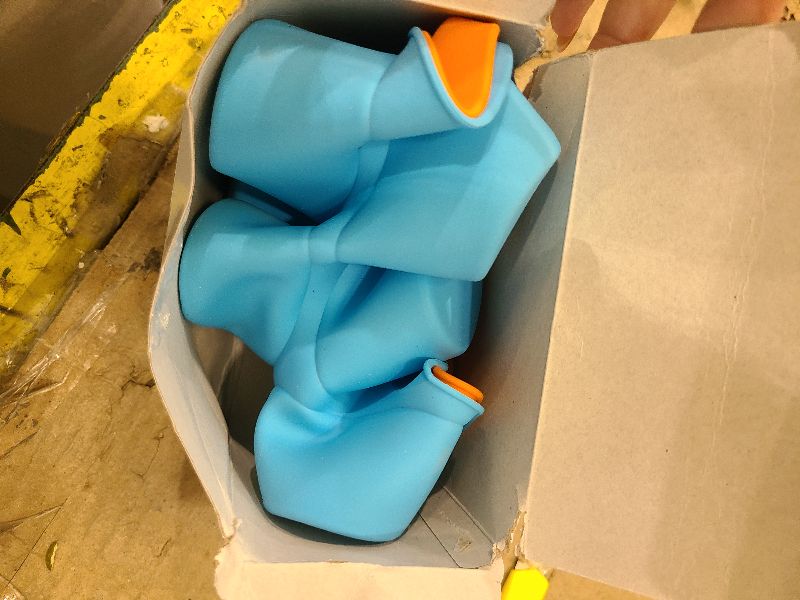 Photo 1 of 2 Pack Silicone Egg Bite Molds, Food Grade 7-Cups Air Fryer Muffin Pan for Baking Mini Muffins, Egg Bite, Tart, Mini Cupcake and Quiche, Nonstick and BPA - Free (Orange+Blue)