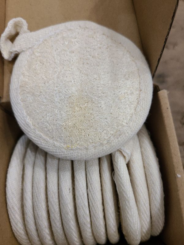 Photo 1 of 12 Pack Natural Loofah Face Scrubber & Exfoliator, Organic Exfoliating Facial Scrub Pads and Sponges for Women & Men