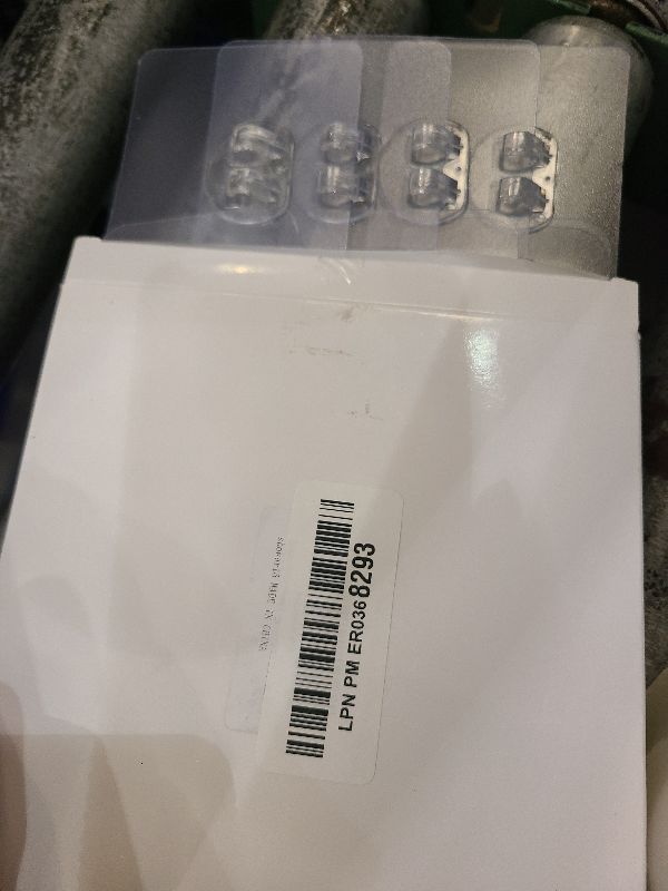 Photo 1 of 16-Pack Shower Caddy Adhesive Replacement, Transparent Adhesive Hooks Stickers, Strong Hook Strip for Shower Caddy Basket Shelf, Soap Holder, Bathroom Storage Racks and Kitchen Racks