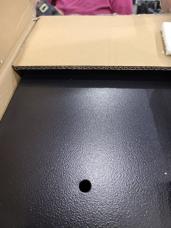 Photo 1 of 1.2 Cuft Home Safes Fire and Waterproof, Anti-Theft Fireproof Safe Box with Digital Keypad, Spare Keys and Removable Shelf, Personal Safe Box for Documents Money Firearm Valuables