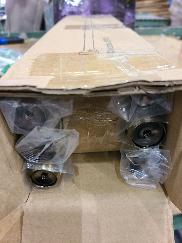 Photo 1 of 2 Pack Antique Bronze Curtain Rods for Windows 28 to 48 Inches Adjustable Length Heavy Duty 1" Diameter Window Curtain Rod with Solid Metal Finials for Outdoor Farmhouse Bedroom Kitchen Living Room