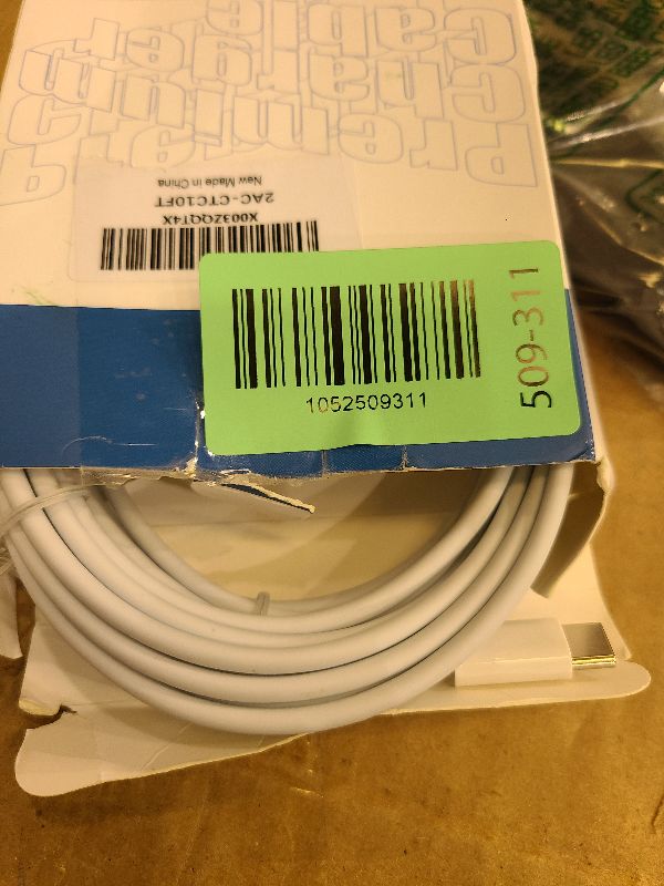 Photo 1 of [10FT+10FT] for iPhone 17Air 16e 15 Dual Port 20W PD Fast  with Extra Long USB C Fast Charging Cable for iPhone 17Air 16 15 /Pro/Pro Max/Plus, iPad and More 2 missing