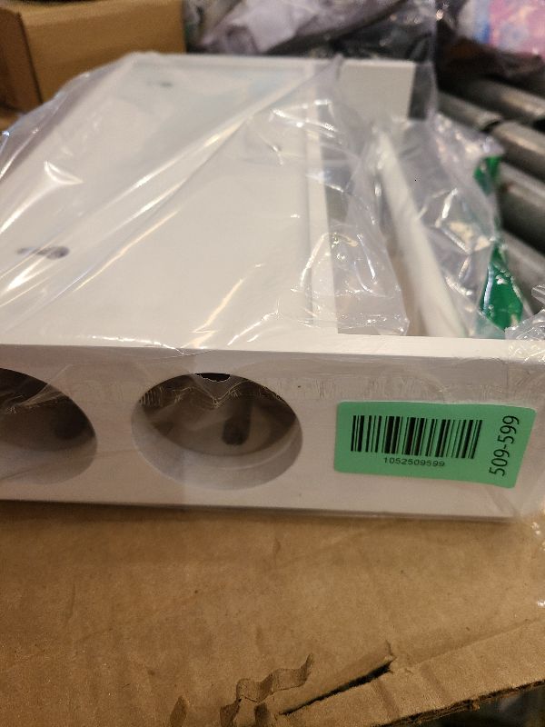 Photo 1 of 3 in 1 Aluminum Foil and Plastic Wrap Organize Dispenser with Cutter, Magnetic Paper Towel Holder for Fridge, Includes 1 Roll of Cling Film