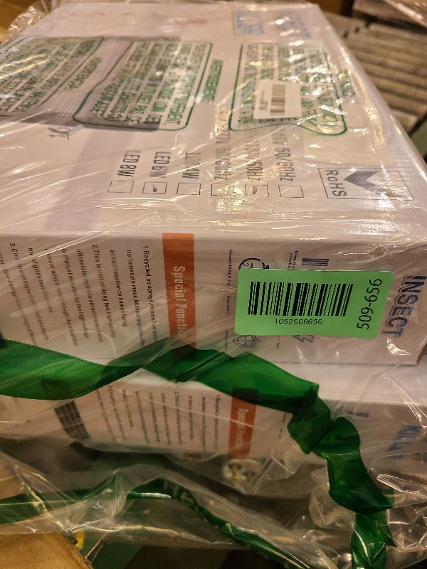 Photo 1 of 2 Pcs Electric Bug Zapper Indoor Insect Killer with Replacements Bulbs 20W Blue Light Powerful 2800V Attract Fly and Mosquito Traps with Circuit No Load Protection Outdoor Plug in Pest Control