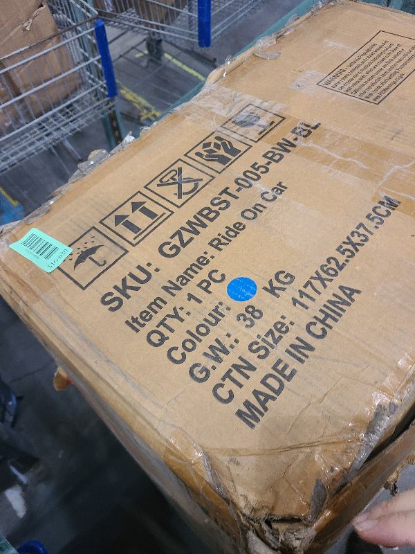 Photo 1 of 12V 7AH Kids Ride-On Truck Jeep, Electric Car with Parent Remote Control, Spring Suspension, LED Lights, Bluetooth, Music, Black