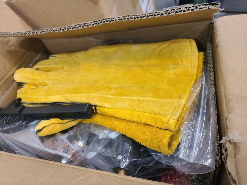 Photo 1 of 140Amp MIG Welder, 110V Flux Core 2-in-1 Multi-process MIG/MMA Stick Portable Welding Machine, IGBT Inverter with Large LED Display, Gasless Welders Equipment with Welding Gun and Welding Wire