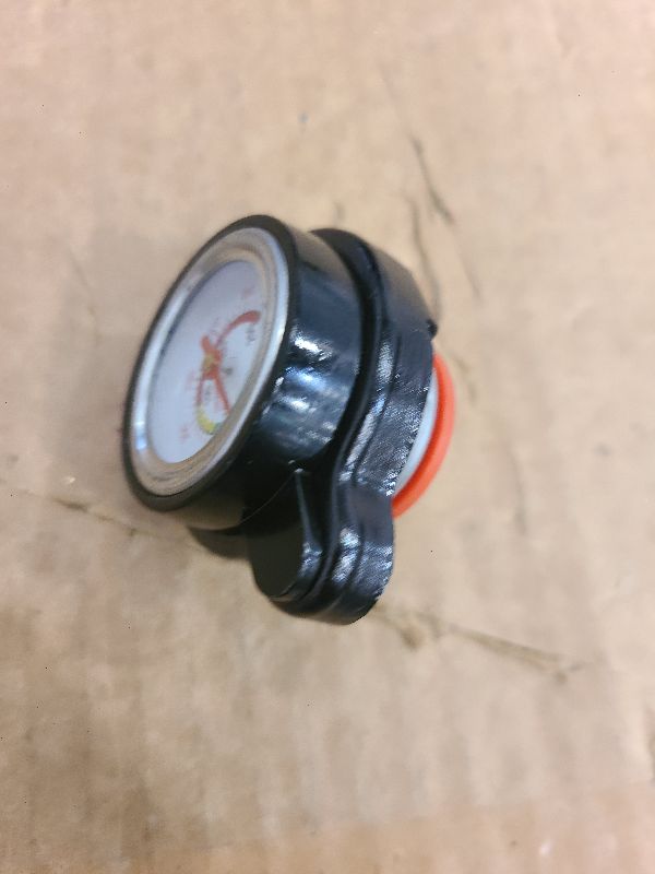 Photo 1 of 1.8 Bar Radiator Cap 25.6psi High Pressure Radiator Cap with Temperature Gauge Compatible with Honda, Kawasaki, Suzuki, Yamaha, Polaris Ranger, Husqvarna Dirt Bike, KTM, More Motorcycle ATV Models