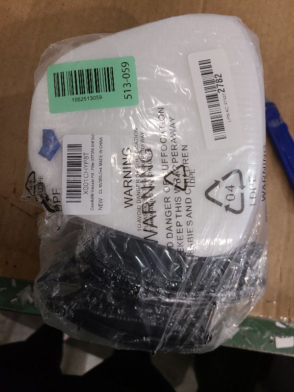 Photo 1 of 2 + 4 Pack Filters for Shark Vacuum Navigator Lift Away Filter Replacement ZU503AMZ NV350 NV351 NV352 NV355 NV356E NV357 NV360 NV370 UV440 UV540, Parts XFF350 XHF350