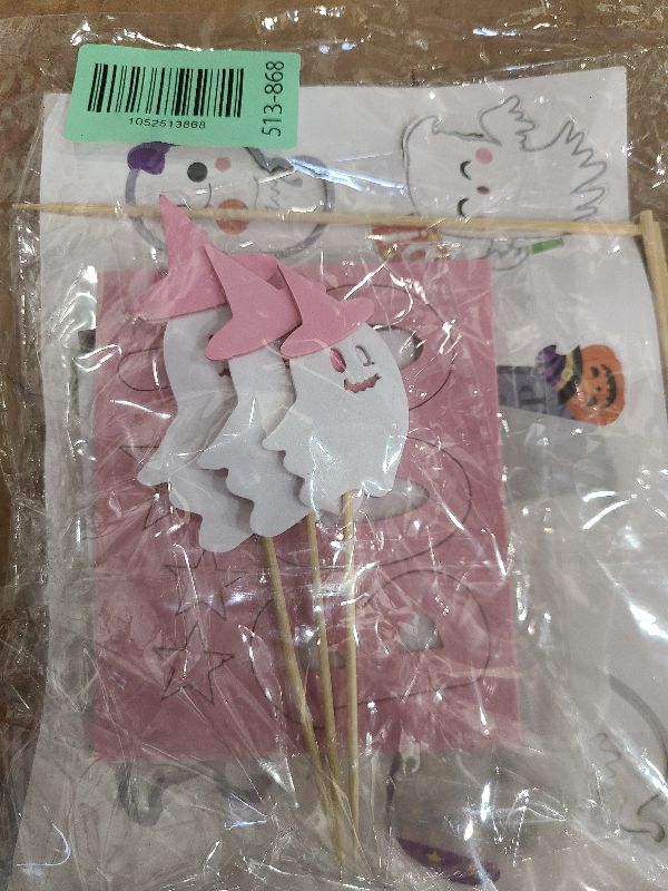 Photo 1 of 24 PCS Boo Haunted Cake Decor Ghost Cake Topper Halloween Party Supplies Ghost Party Decoration Halloween Ghost Decorations