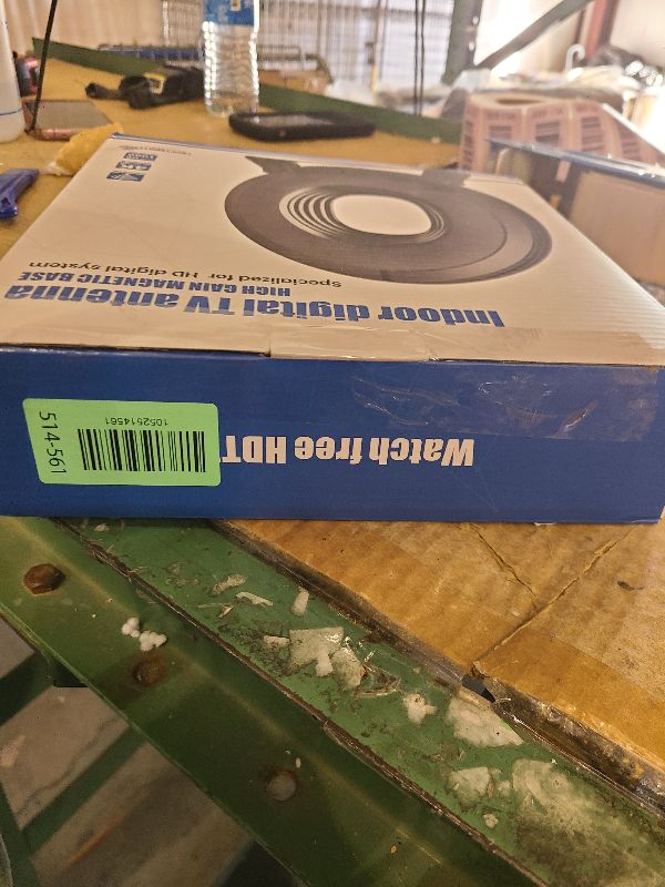 Photo 1 of 2025 TV Antenna Indoor for Local Channels, Antenna for Smart TV 360° Reception,Digital Antenna for Long Range Reception and All Smart/Old TVs, Supports 4K 1080P HD VHF UHF