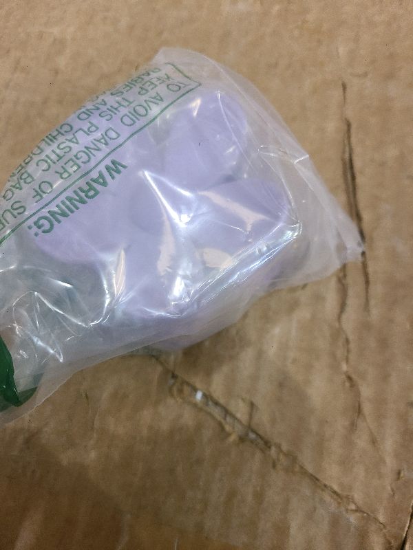 Photo 1 of 1Pc Purple Hair Claw Clips Flower Shaped Plastic Jaw Anti-scratch Smell-less Useful Hold Tightly Purple Clips and Barrettes Hair