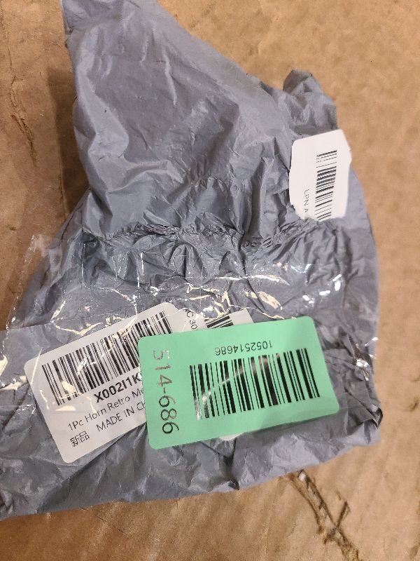 Photo 1 of 1Pc Horn Retro Metal Handlebar Ring Cycling Sound Alarm