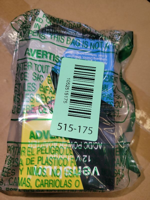 Photo 1 of 12V Battery Charger Replacement for Power Wheel Battery Charger for All Power Wheels 12 Volt Charger for Fisher-Price for Power Wheels Gray Battery and Orange Top Battery