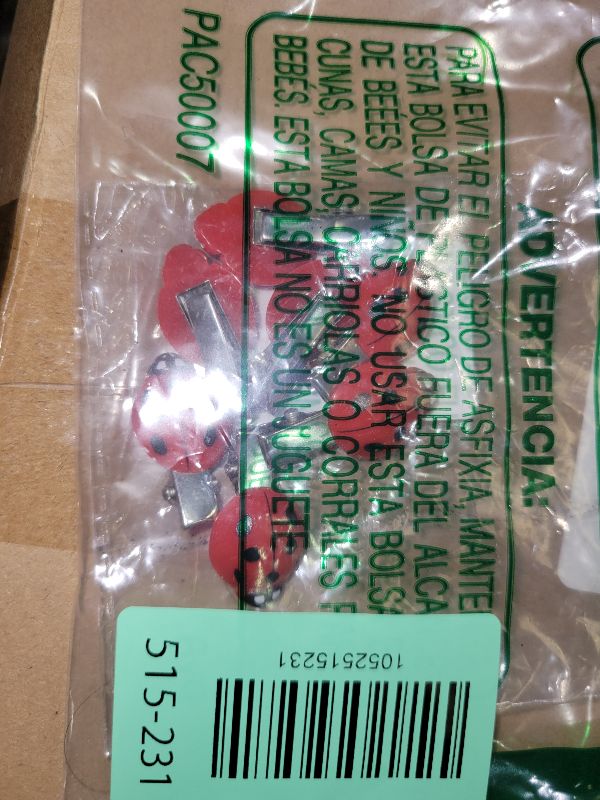 Photo 1 of 10 Pcs Fun Ladybug Hair Clips Funky Insect Bug Hair Clips for Teen Girls Women Cute Decorative Whimsical Accessories for Back to School Halloween Cosplay Themed Party