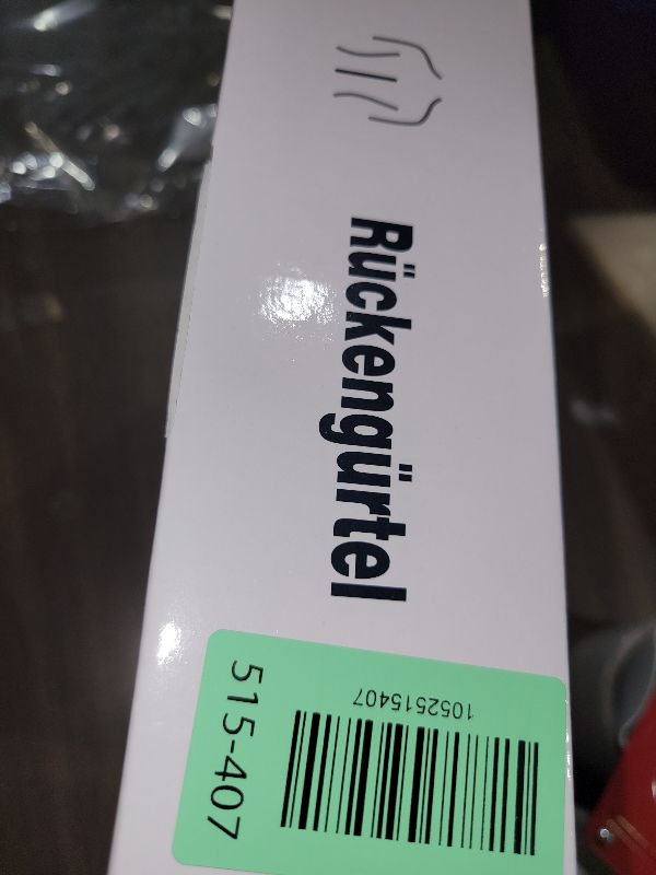 Photo 2 of GINEKOO Decompression Back Belt with Red Light Heating and Massage, Cordless Lumbar Support Belt for Lower Back, Black (X-Large)