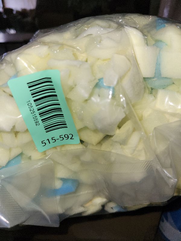 Photo 1 of 11lbs Bean Bag Filler, Shredded Memory Foam Filling for Pillow Stuffing Cushion Arts Crafts Refill, Without Added Gel Particles, Premium Soft and Great for Stuffing (Multi Color and Shape)