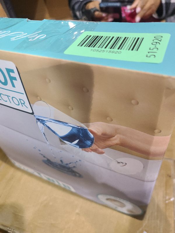 Photo 1 of 2 Pack Twin Size Premium Waterproof Mattress Protector, Soft Breathable Mattress Pad, Noiseless Waterproof Bed Cover - Stretch to 21" Fitted Deep Pocket Mattress Protection