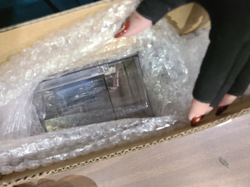 Photo 1 of 2 Pack 4 In 1 Acrylic Jewelry Organizers and Storage with 120 Portable Anti Tarnish Jewelry Bags, Clear Jewelry Box Organizer, Travel Jewelry Case for Earrings/Rings/Necklaces for Women Girls