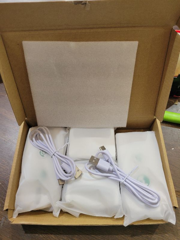 Photo 1 of 2 Way Intercom for Home Upgraded, Portable Wireless Intercom System for House with 5 Level Volume and Ringtones Adjustment Rechargeable for Hospital Hotel Office Business 2 Pack(White)