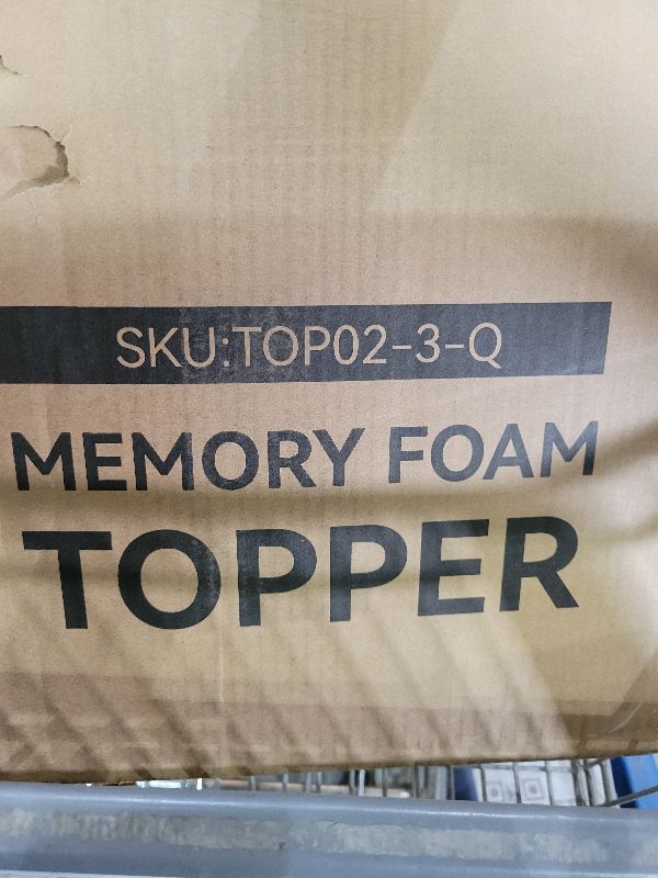 Photo 1 of 2 Inch Twin Size Memory Foam Mattress Topper, Cooling Gel Bed Topper with Removable Cover, Soft & Pain Relief & Breathable, CertiPUR-US & Oeko-Tex Certified