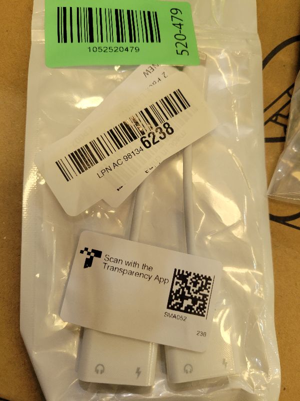 Photo 1 of 2 Pack Lightning to 3.5mm Headphone Jack Adapter, [Apple MFi Certified] 2 in 1 Headphone Adapter Aux Audio and Charger Adapter Dongle Cable Splitter Compatible with iPhone 14 13 12 11 XS XR 8 7