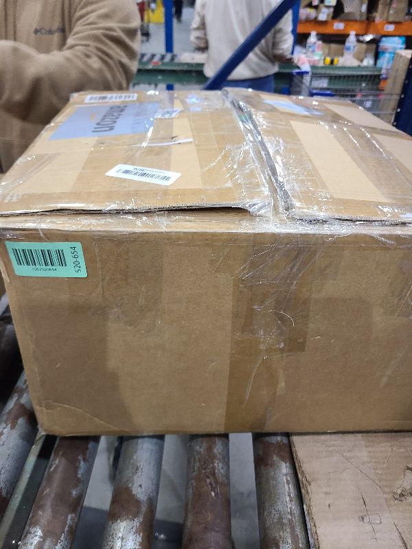 Photo 1 of 13.5 FT Tall Candy Castle Christmas Inflatables Outdoor Decorations, Blow Up Christmas Decorations with Built-in Rotating Light for Garden Lawn Xmas Decor