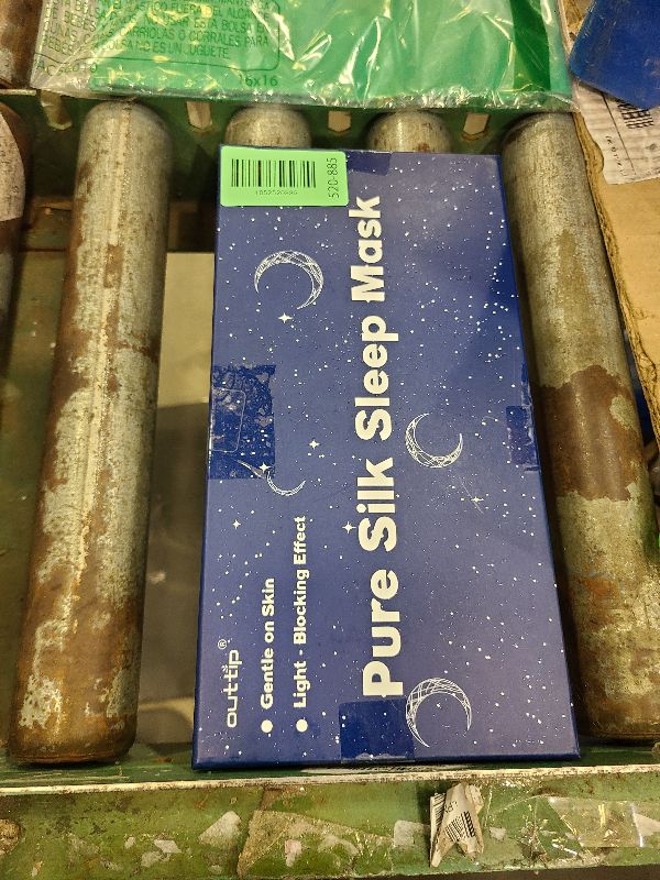 Photo 1 of 100% Mulberry Silk Sleep Mask for Women & Men Beauty Sleep, Adjustable Blindfold Silk Eye Mask for Sleeping Side Sleepers, Soft Pressure-Free Design for Home, Travel, Office, Napping, Christmas Gift