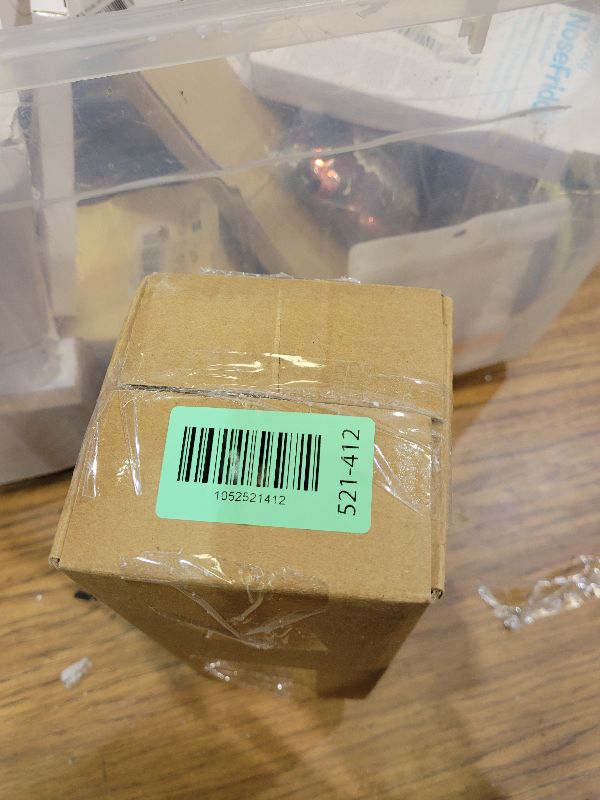 Photo 1 of 1FT Unlit Snow Flocked Artificial Holiday Christmas Tree No Lights, Full Hinged Spruce Branch Tips for Home, Office, Party Decoration No Prelit Foldable Base