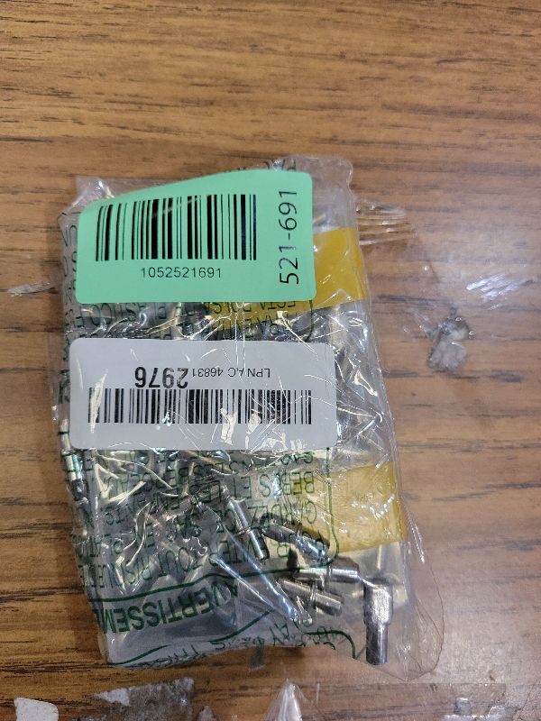 Photo 1 of 104Pcs Shelf Pins Kit,4 Styles Nickel Plated Shelf Support Pegs,Bookshelf Pegs for Shelves,Cabinet Shelf Bracket Pegs Shelf Pins Holders for Kitchen Furniture & Closet ( 5mm & 1/4inch )