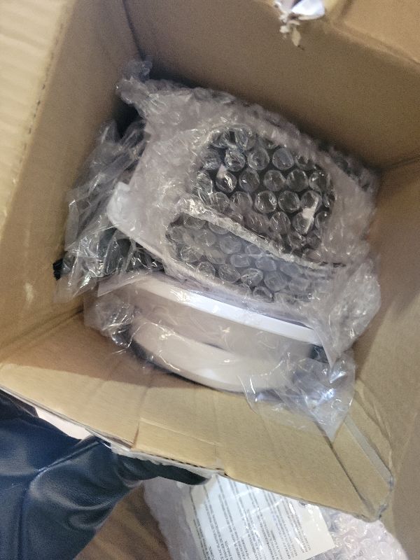 Photo 1 of 12 Blade All-in-1 Vegetable Chopper Mandoline Slicer with Container, Spiralizer with Containers, Food Chopper, Onion Chopper, Veggie Cutter for Salad, Kitchen Gadgets Accessories Essentials, White