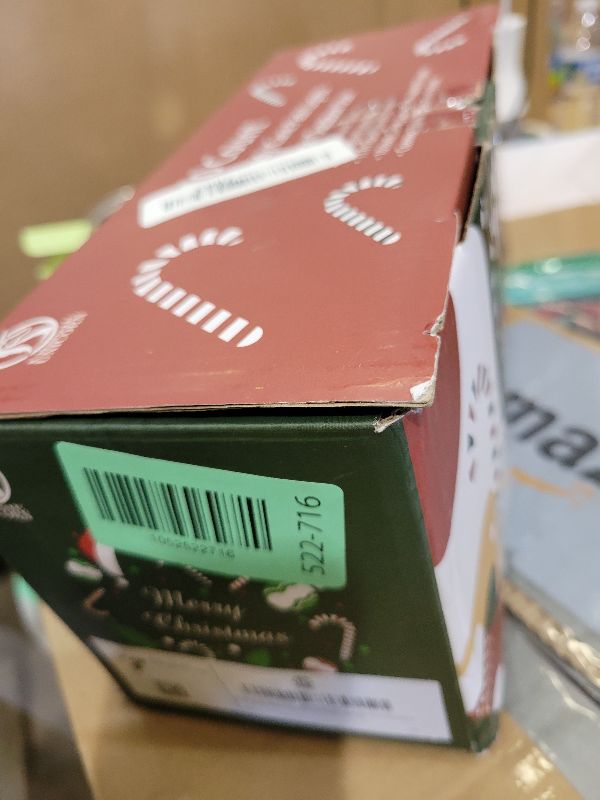 Photo 1 of 10" Christmas Candy Cane Lights (10PCS) for Landscape Decoration,Red & White Pathway Makers Lights (Include Stakes)