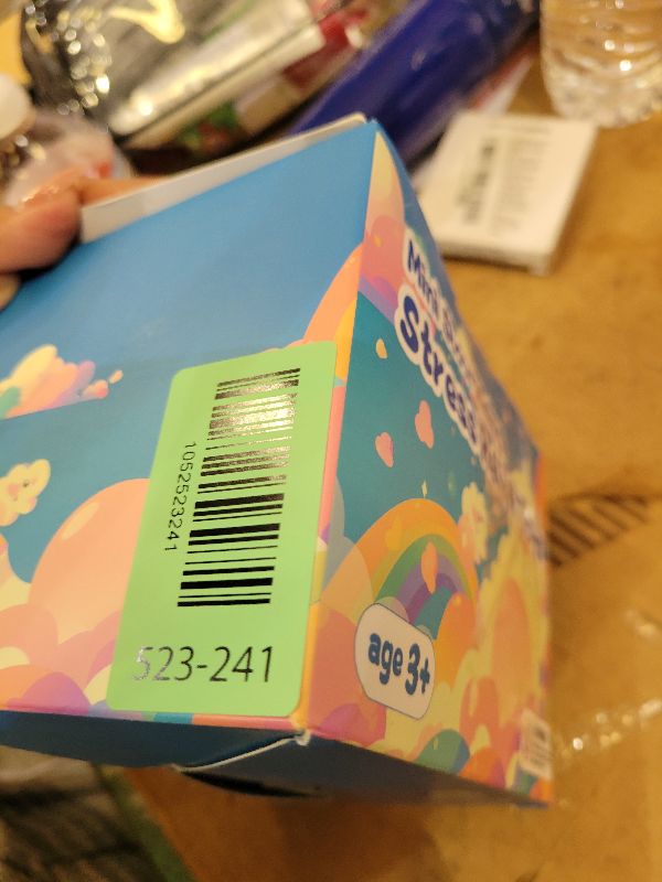 Photo 1 of 24 Pack Slow Rising Stress Cube , Dough Stress Balls Soft Fidget Squishy Toys for Anxiety Relief, Pull Stretch Classroom Prize Party Favors Toys for Kids