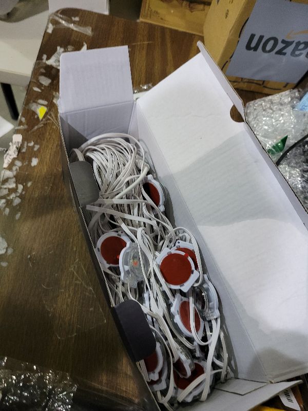 Photo 1 of 100FT Permanent Outdoor Lights for House, 2025 RGB LED Waterproof Christmas Lights Outdoor with Smart APP Remote Control, Outside Eaves Lighting House Decor for Holiday, Halloween, Roof, Party, Daily